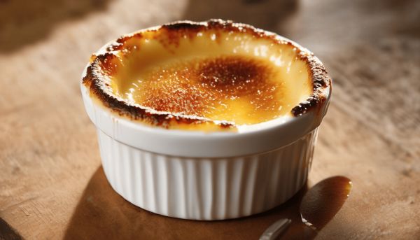 Calories dans une crème brûlée, un dessert à consommer avec modération