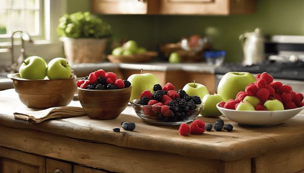 Les fruits les moins sucrés pour une alimentation saine